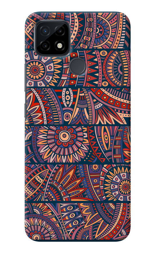 African Culture Design Realme C21 Back Cover