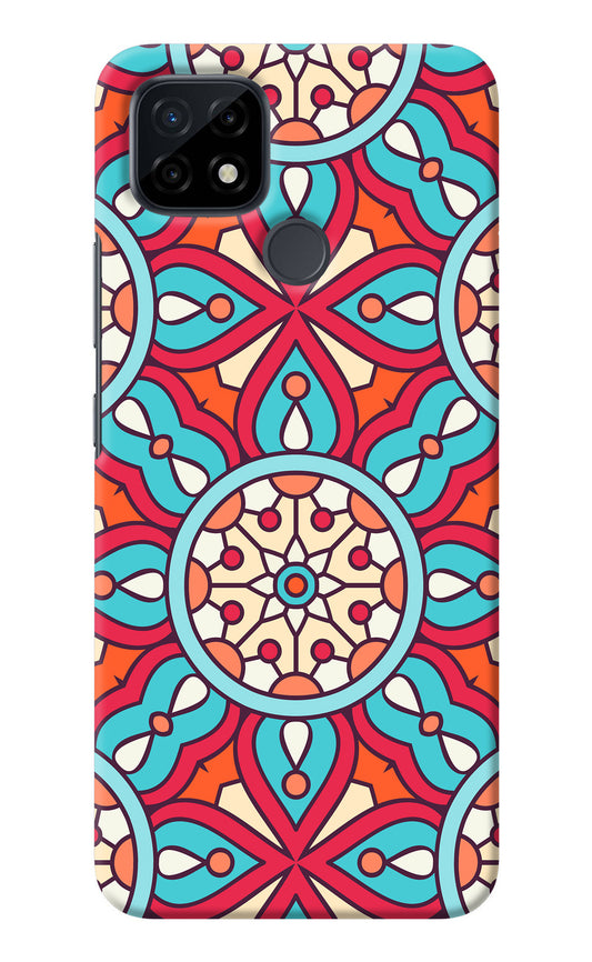 Mandala Geometric Realme C21 Back Cover