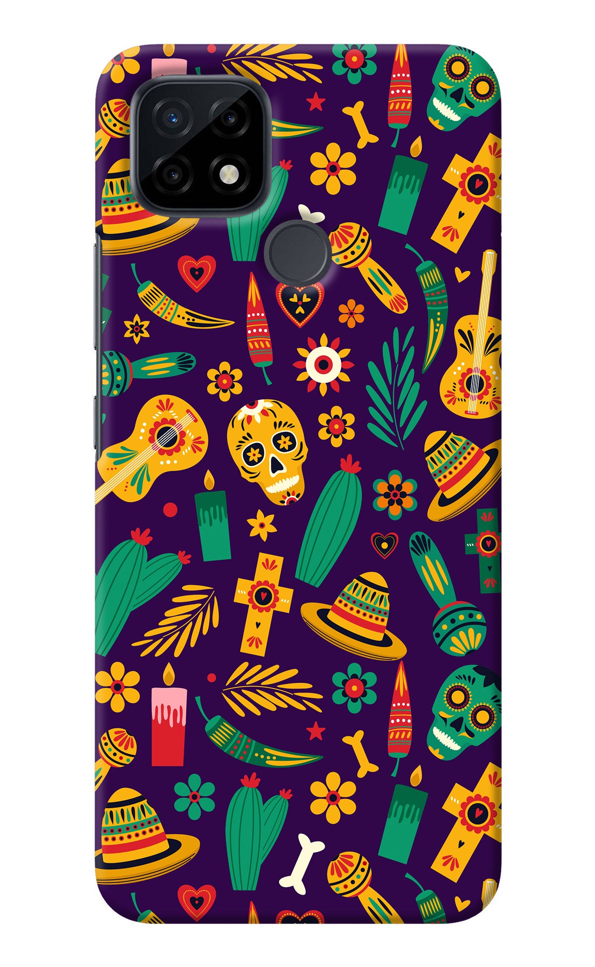 Mexican Artwork Realme C21 Back Cover