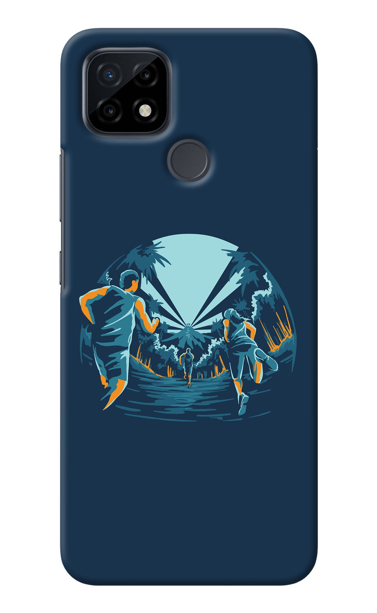 Team Run Realme C21 Back Cover