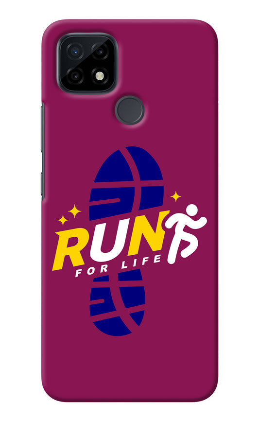 Run for Life Realme C21 Back Cover