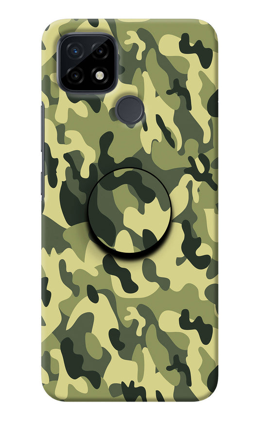 Camouflage Realme C21 Pop Case