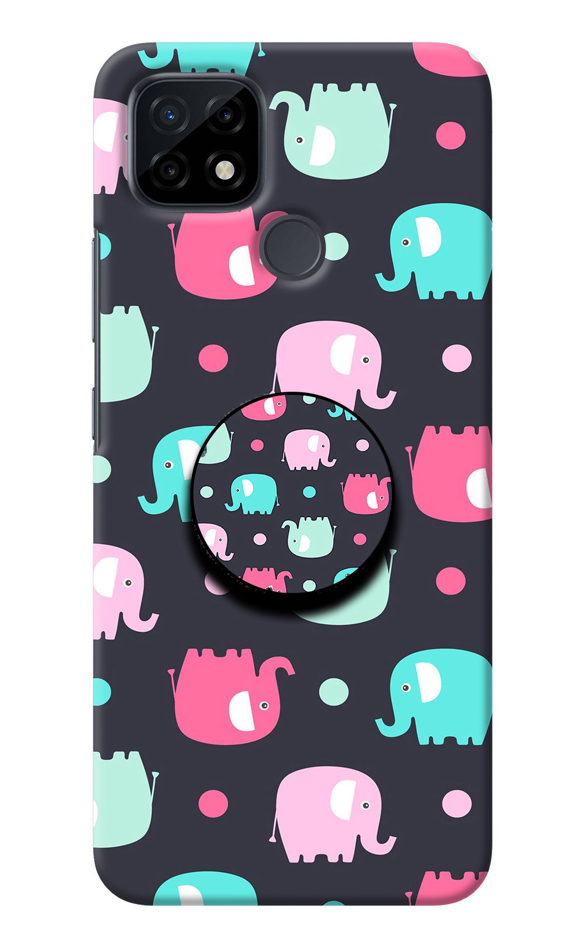 Baby Elephants Realme C21 Pop Case