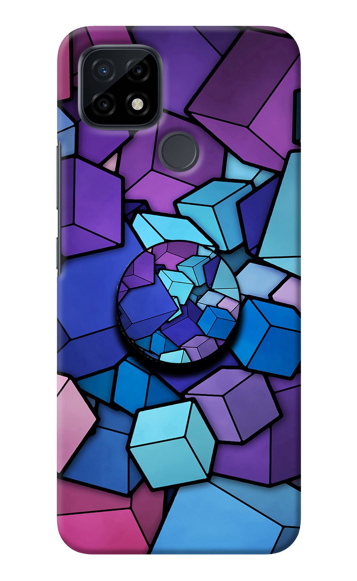 Cubic Abstract Realme C21 Pop Case