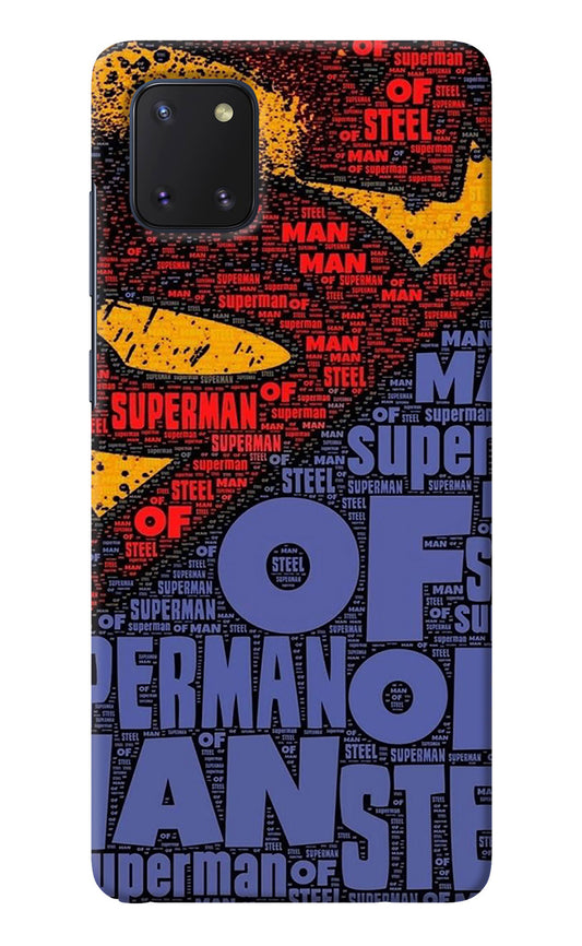 Superman Samsung Note 10 Lite Back Cover
