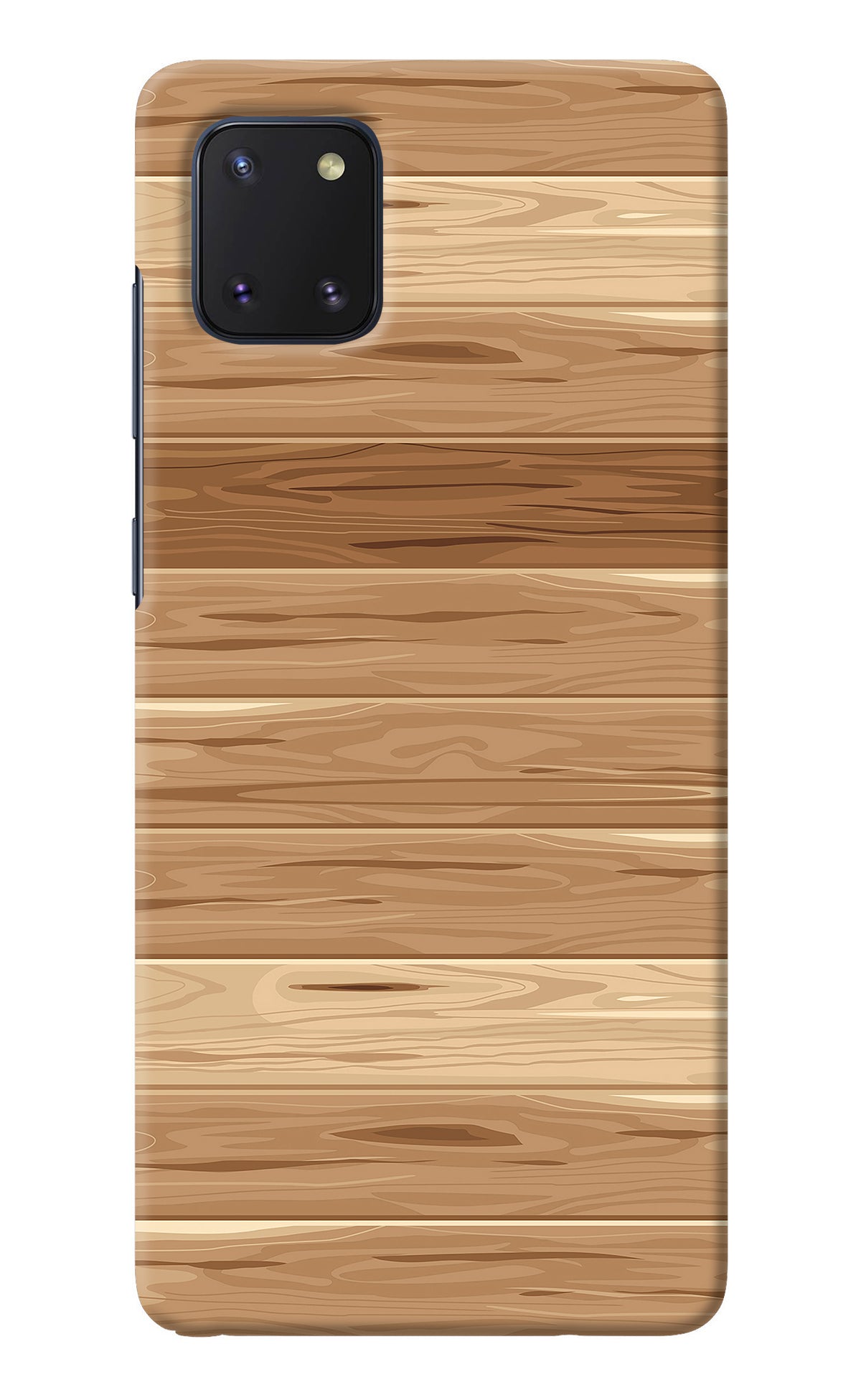 Wooden Vector Samsung Note 10 Lite Back Cover