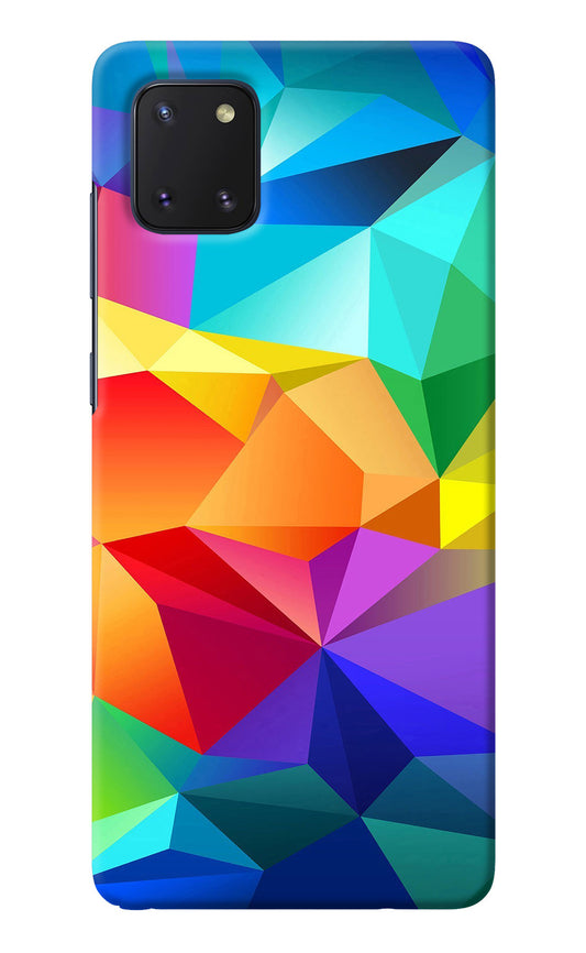 Abstract Pattern Samsung Note 10 Lite Back Cover