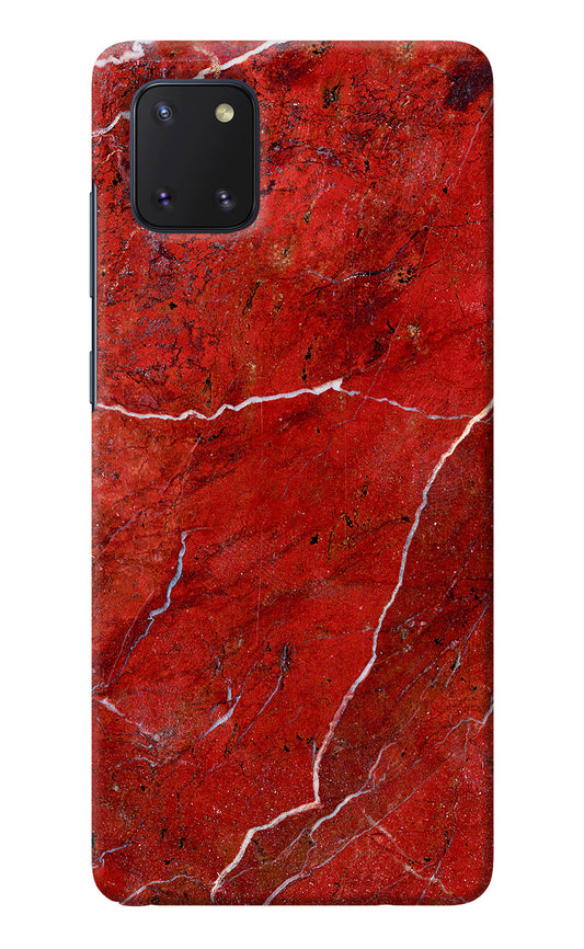 Red Marble Design Samsung Note 10 Lite Back Cover