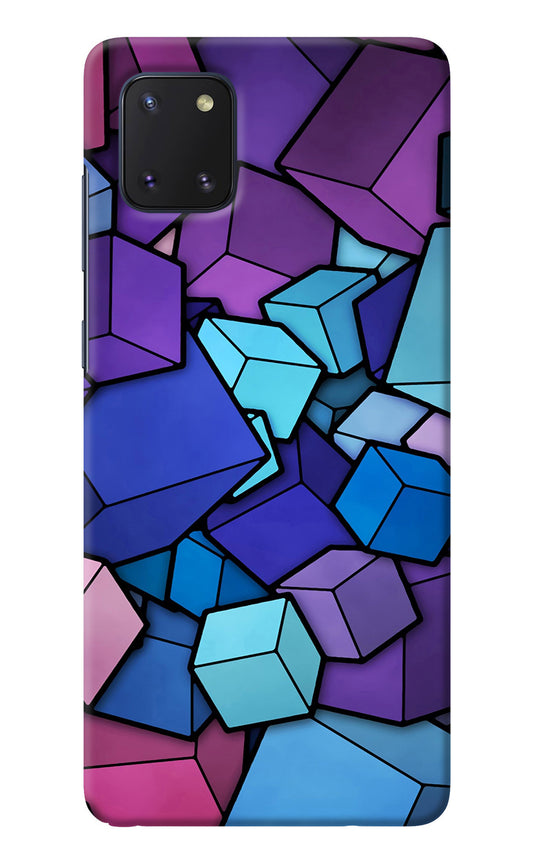 Cubic Abstract Samsung Note 10 Lite Back Cover