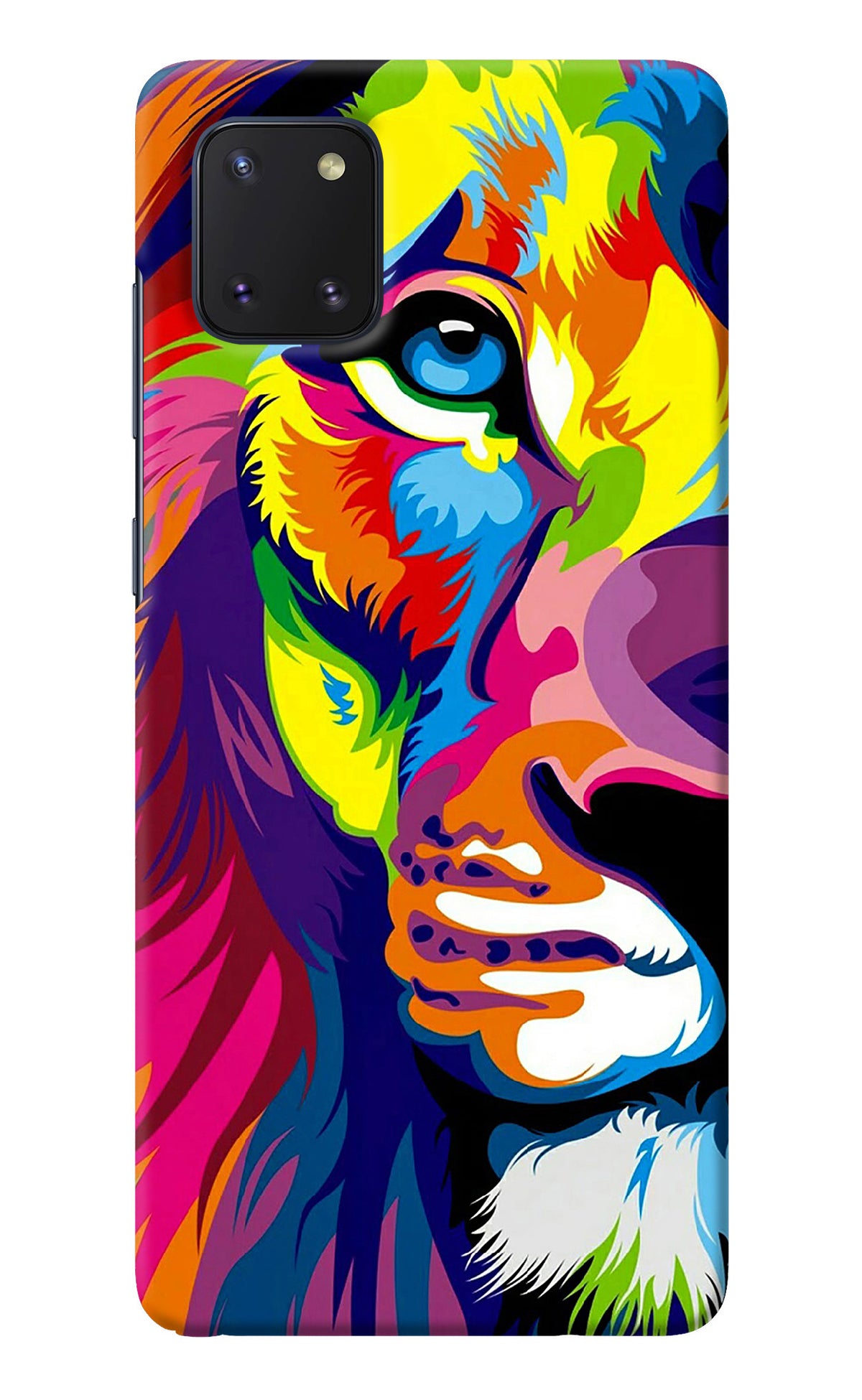 Lion Half Face Samsung Note 10 Lite Back Cover