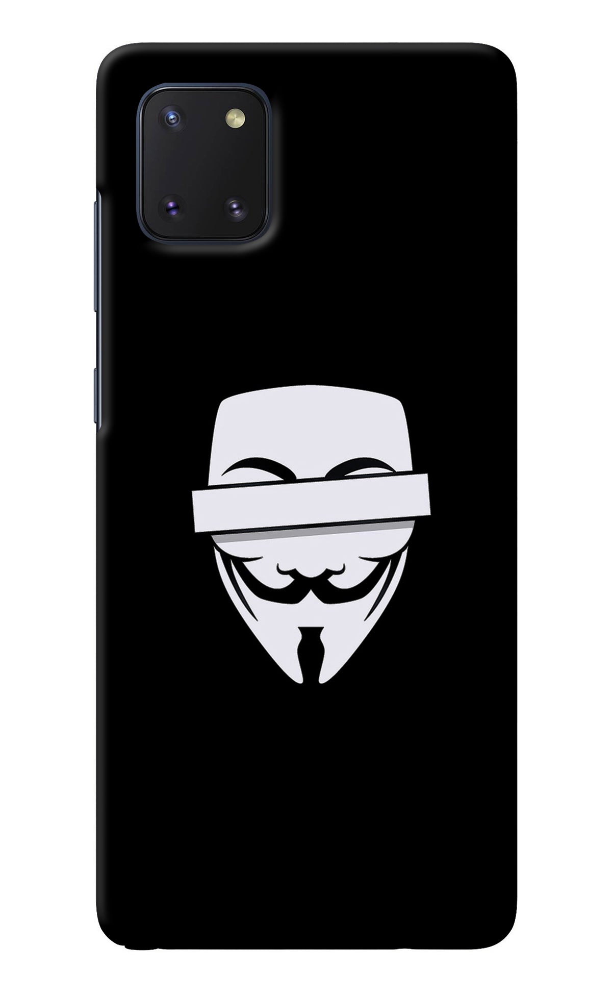 Anonymous Face Samsung Note 10 Lite Back Cover