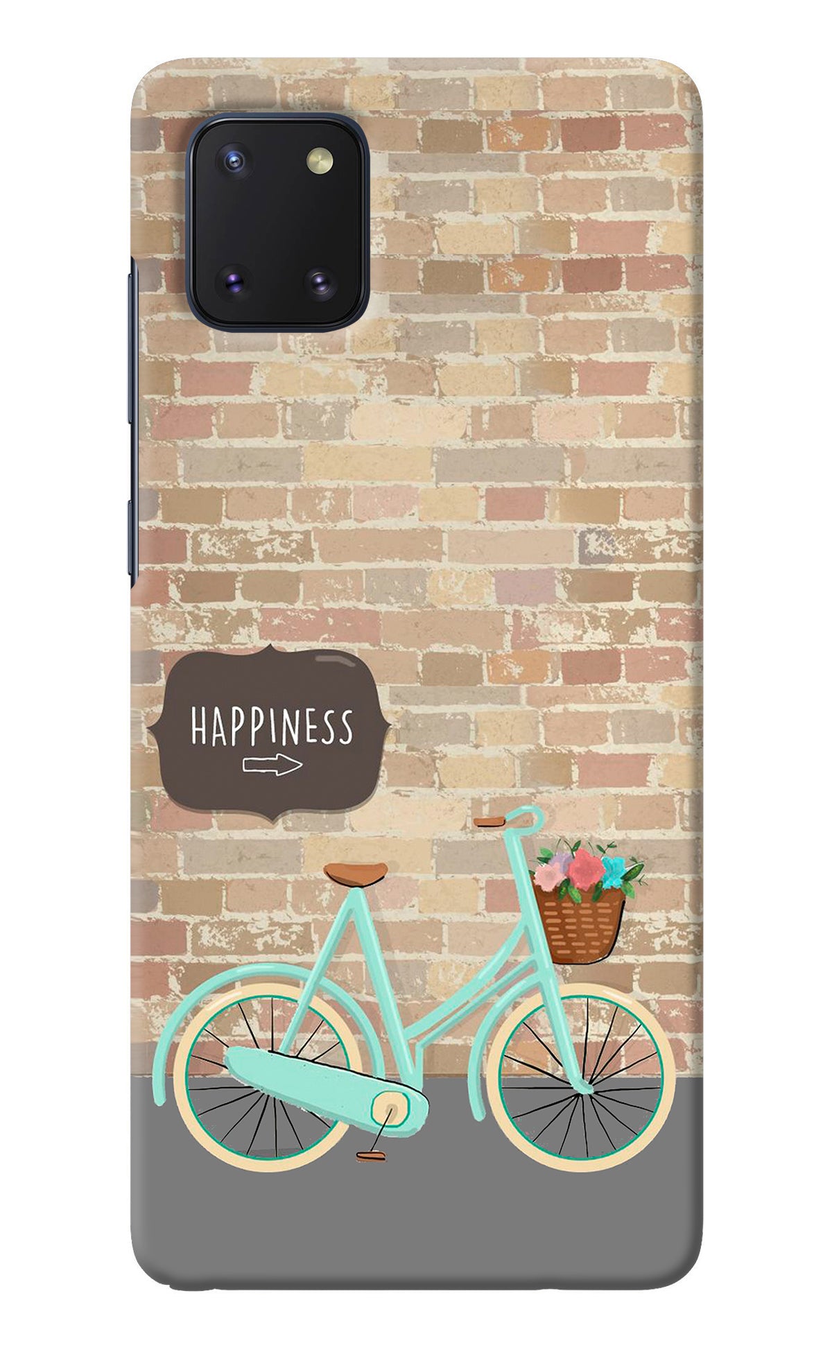 Happiness Artwork Samsung Note 10 Lite Back Cover