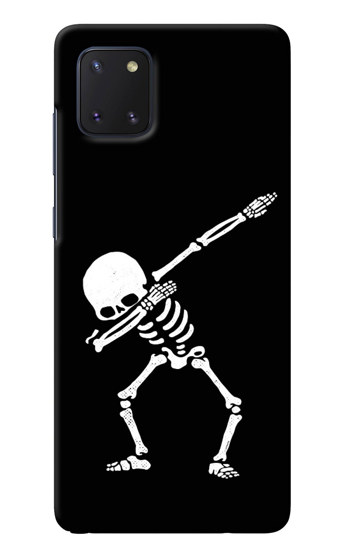 Dabbing Skeleton Art Samsung Note 10 Lite Back Cover