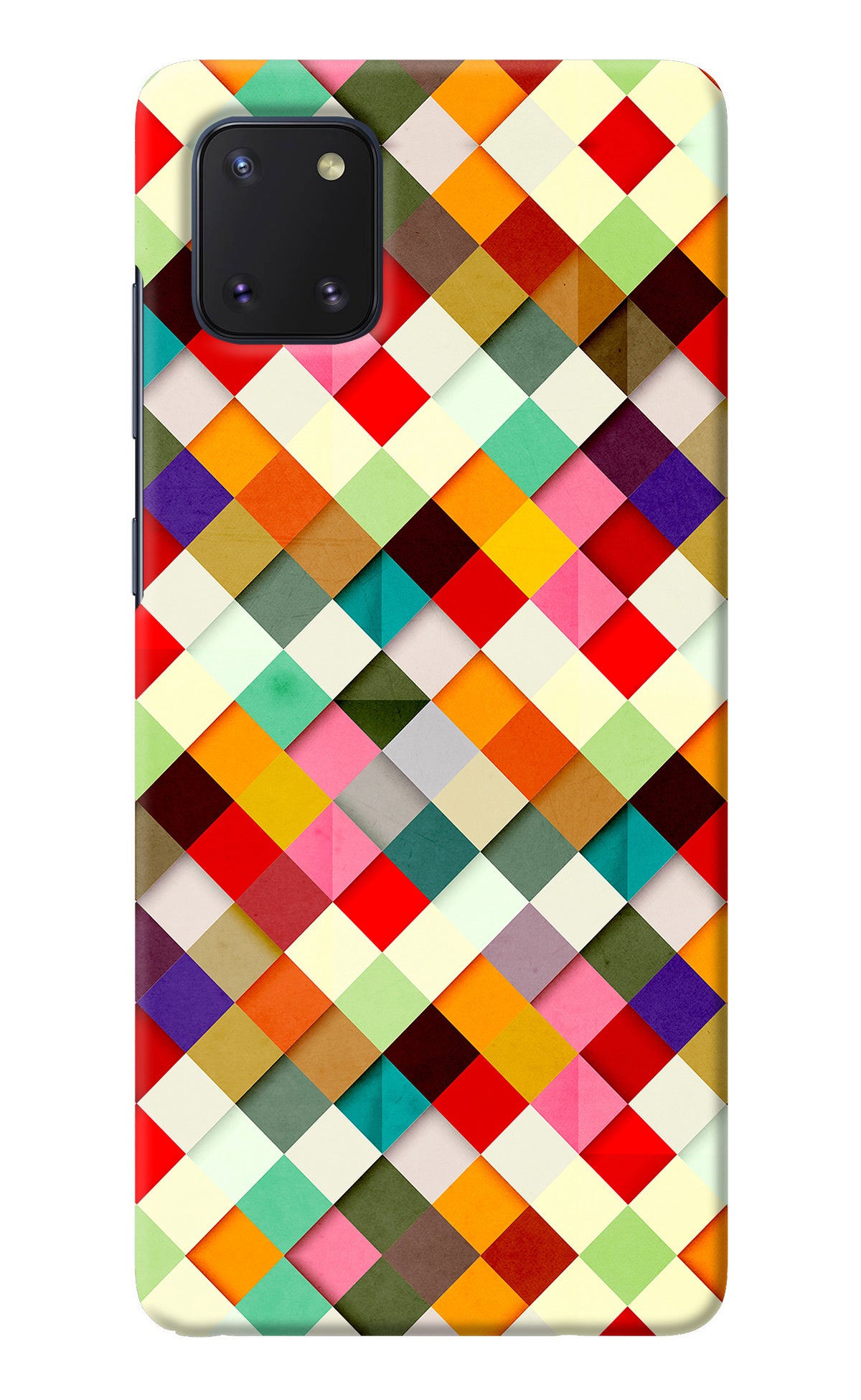 Geometric Abstract Colorful Samsung Note 10 Lite Back Cover