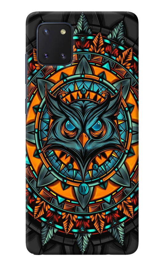 Angry Owl Art Samsung Note 10 Lite Back Cover