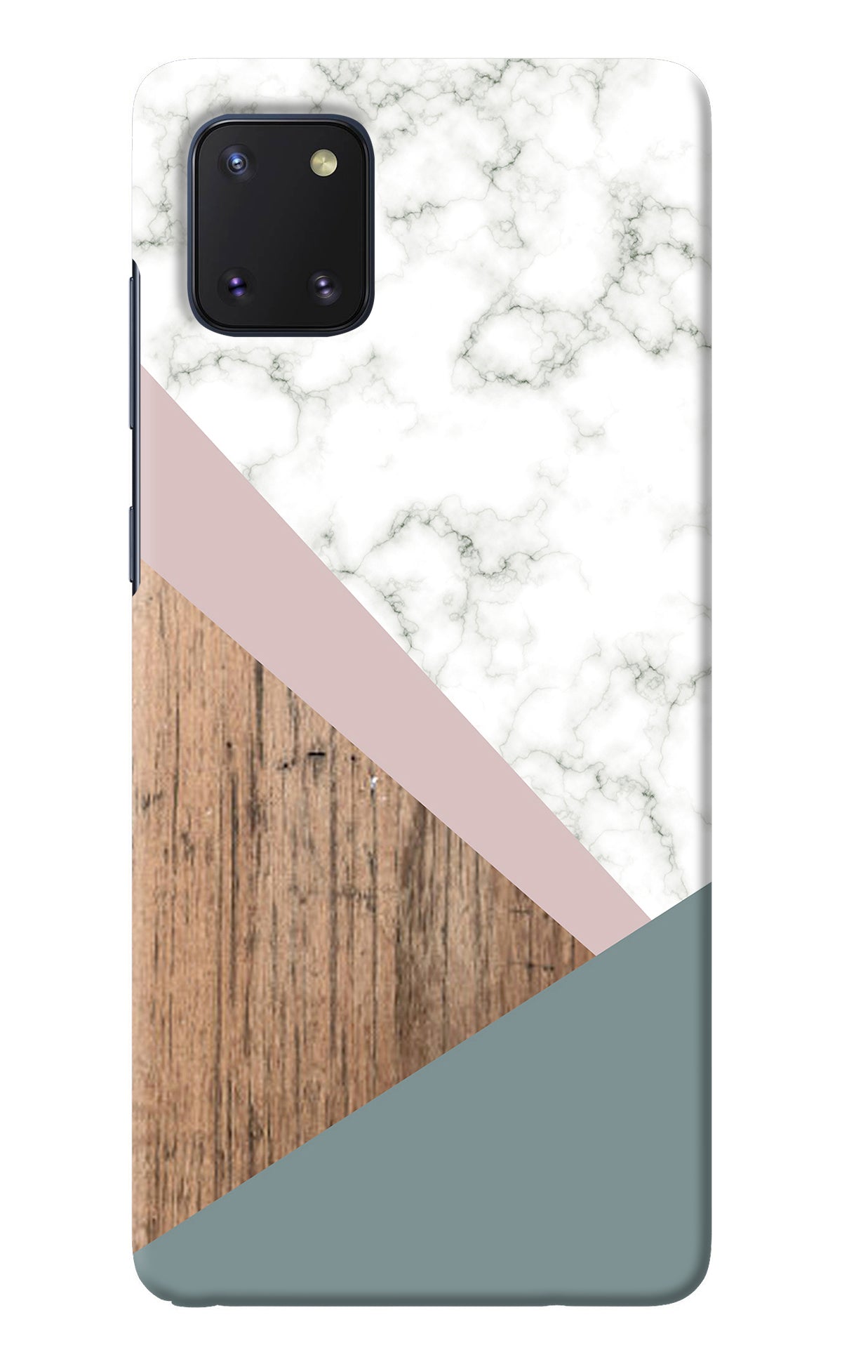 Marble wood Abstract Samsung Note 10 Lite Back Cover