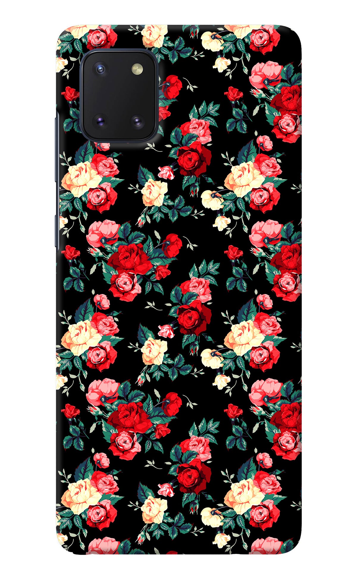 Rose Pattern Samsung Note 10 Lite Back Cover