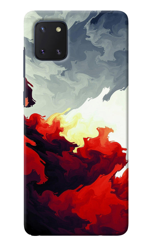Fire Cloud Samsung Note 10 Lite Back Cover