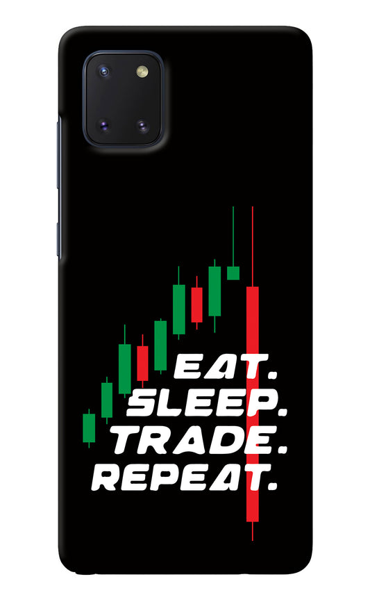 Eat Sleep Trade Repeat Samsung Note 10 Lite Back Cover