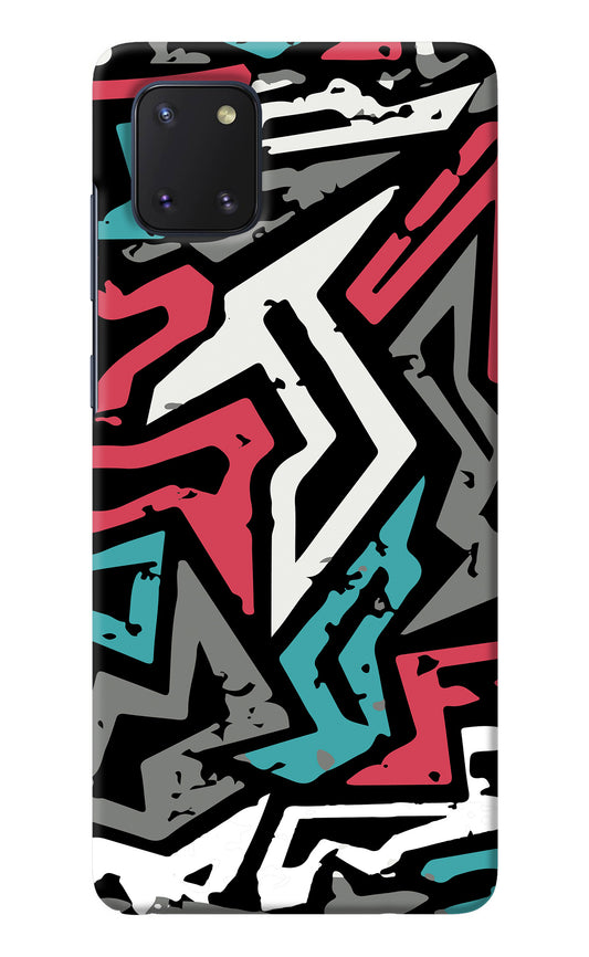 Geometric Graffiti Samsung Note 10 Lite Back Cover