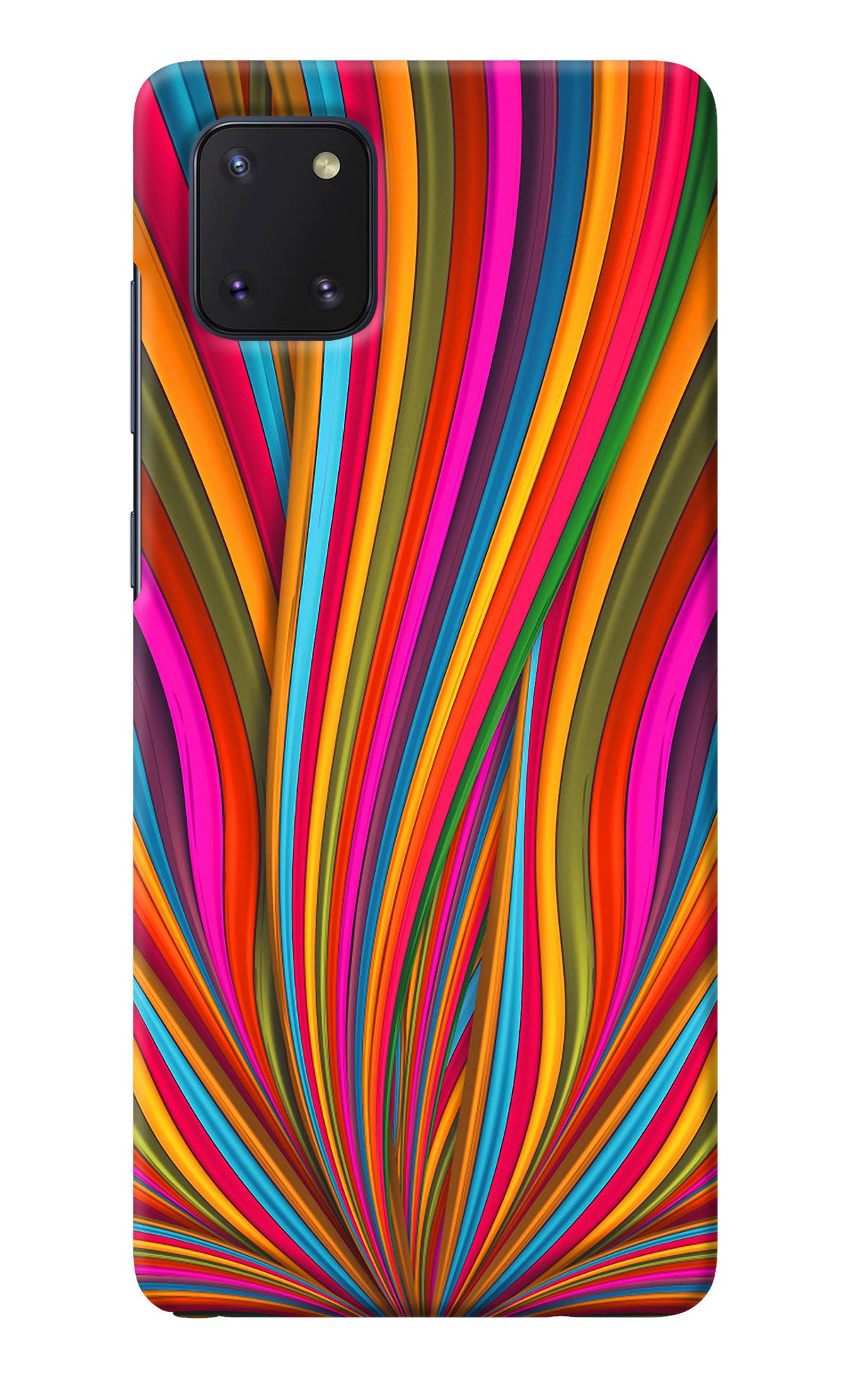 Trippy Wavy Samsung Note 10 Lite Back Cover