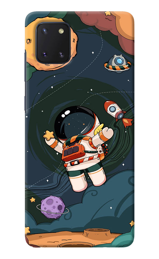 Cartoon Astronaut Samsung Note 10 Lite Back Cover