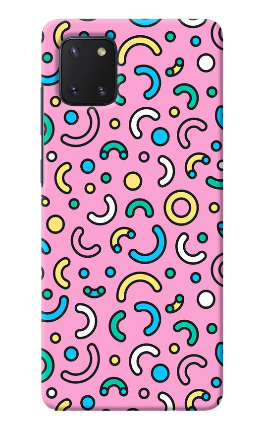 Memphis Design Samsung Note 10 Lite Back Cover