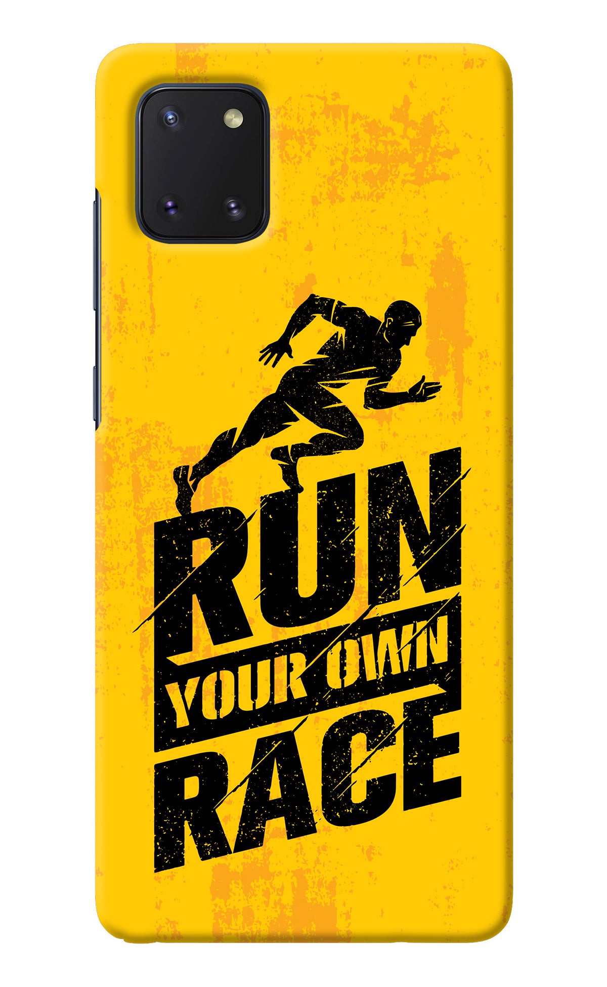 Run Your Own Race Samsung Note 10 Lite Back Cover