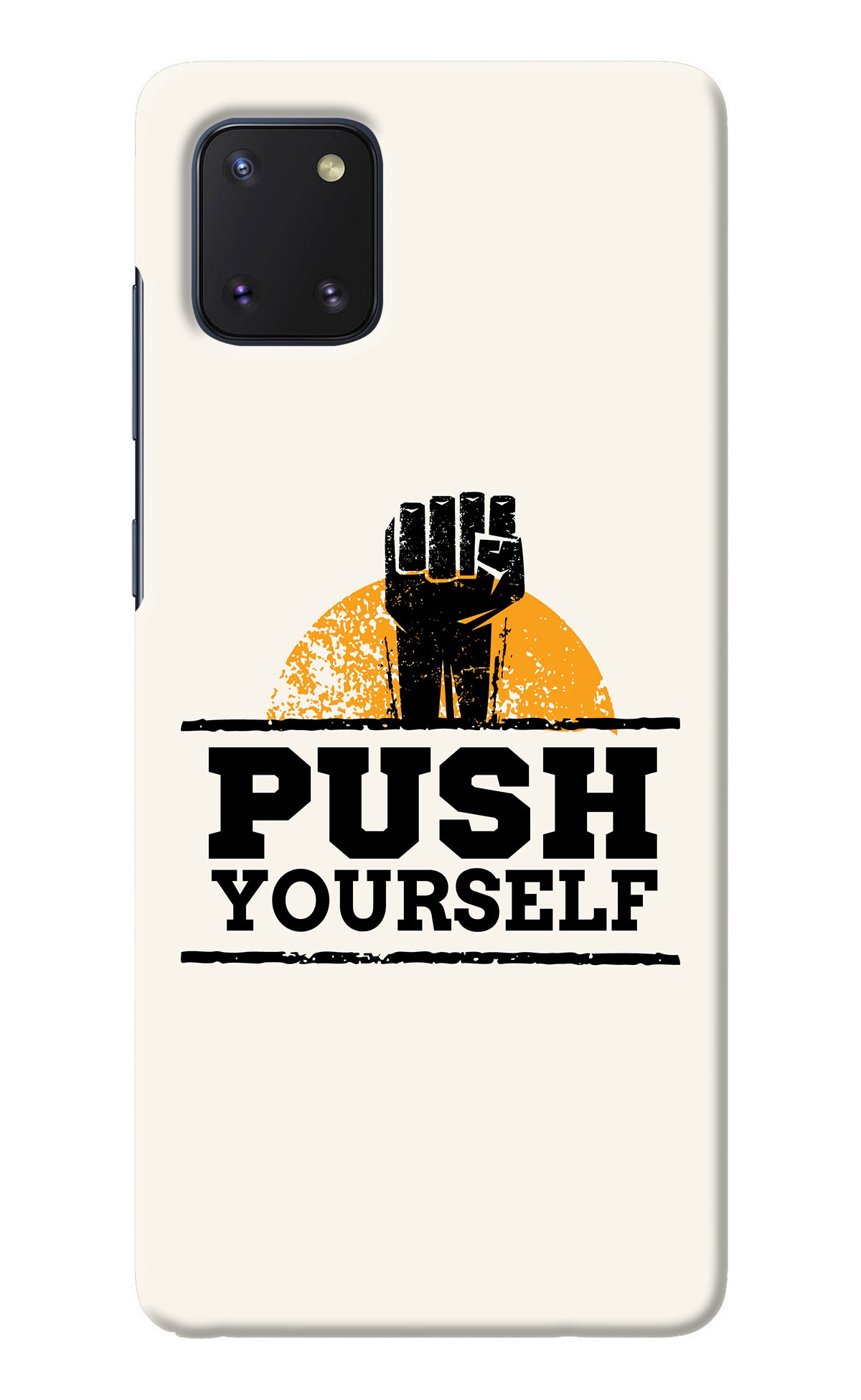 Push Yourself Samsung Note 10 Lite Back Cover