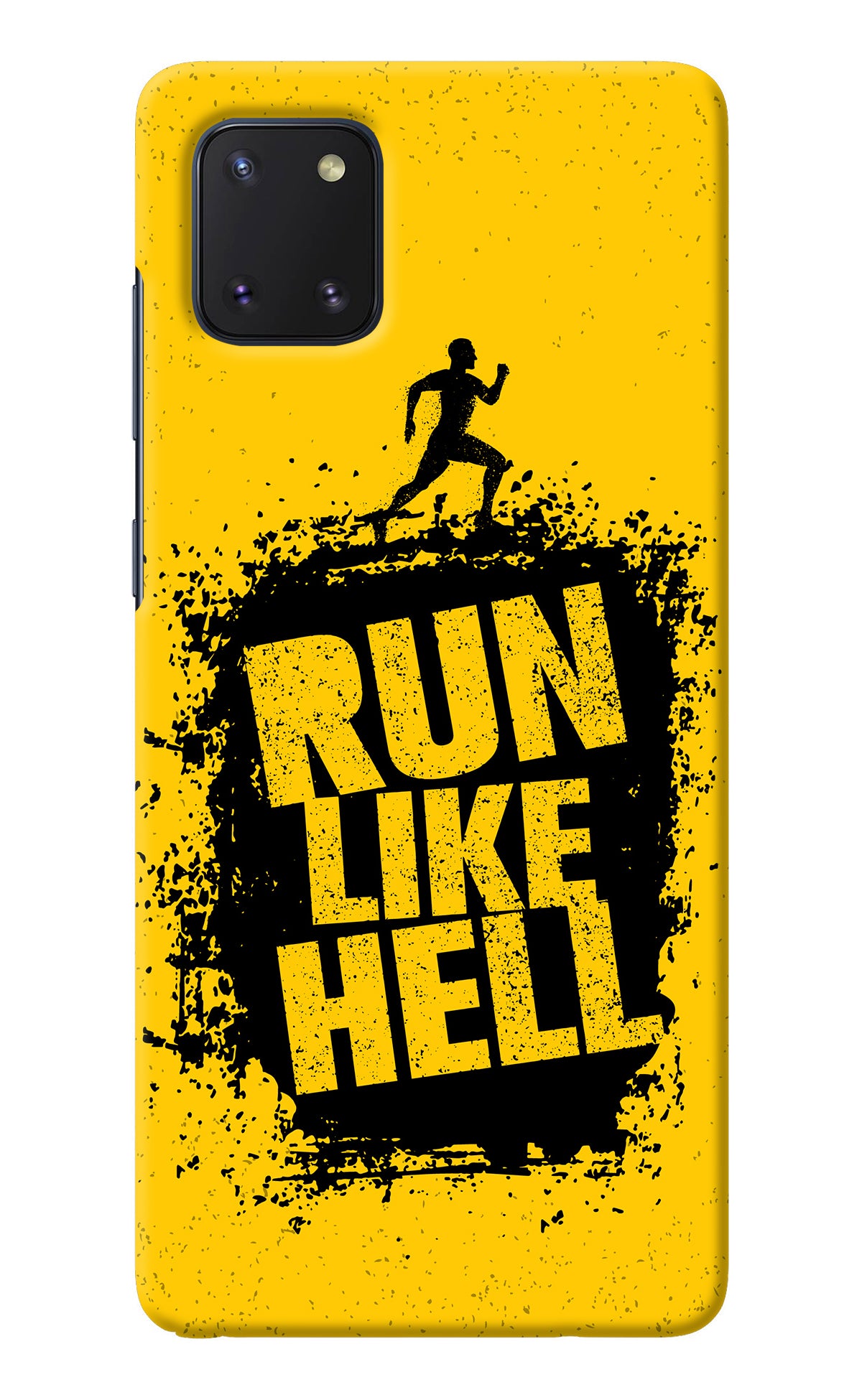 Run Like Hell Samsung Note 10 Lite Back Cover