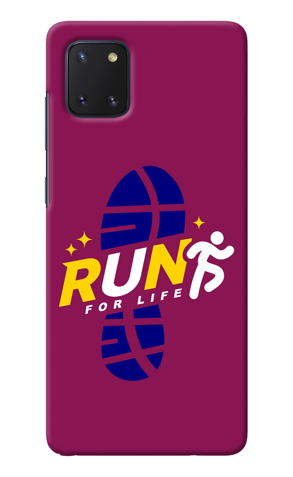 Run for Life Samsung Note 10 Lite Back Cover