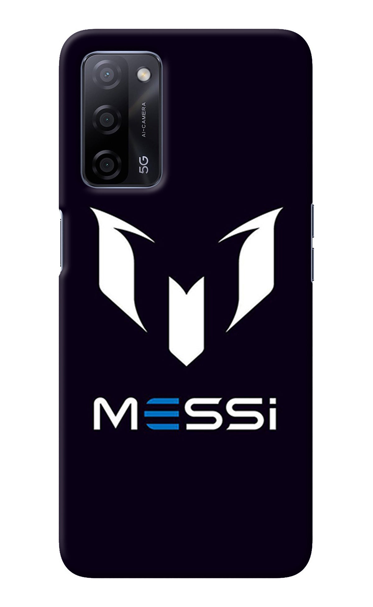 Messi Logo Oppo A53s 5G Back Cover