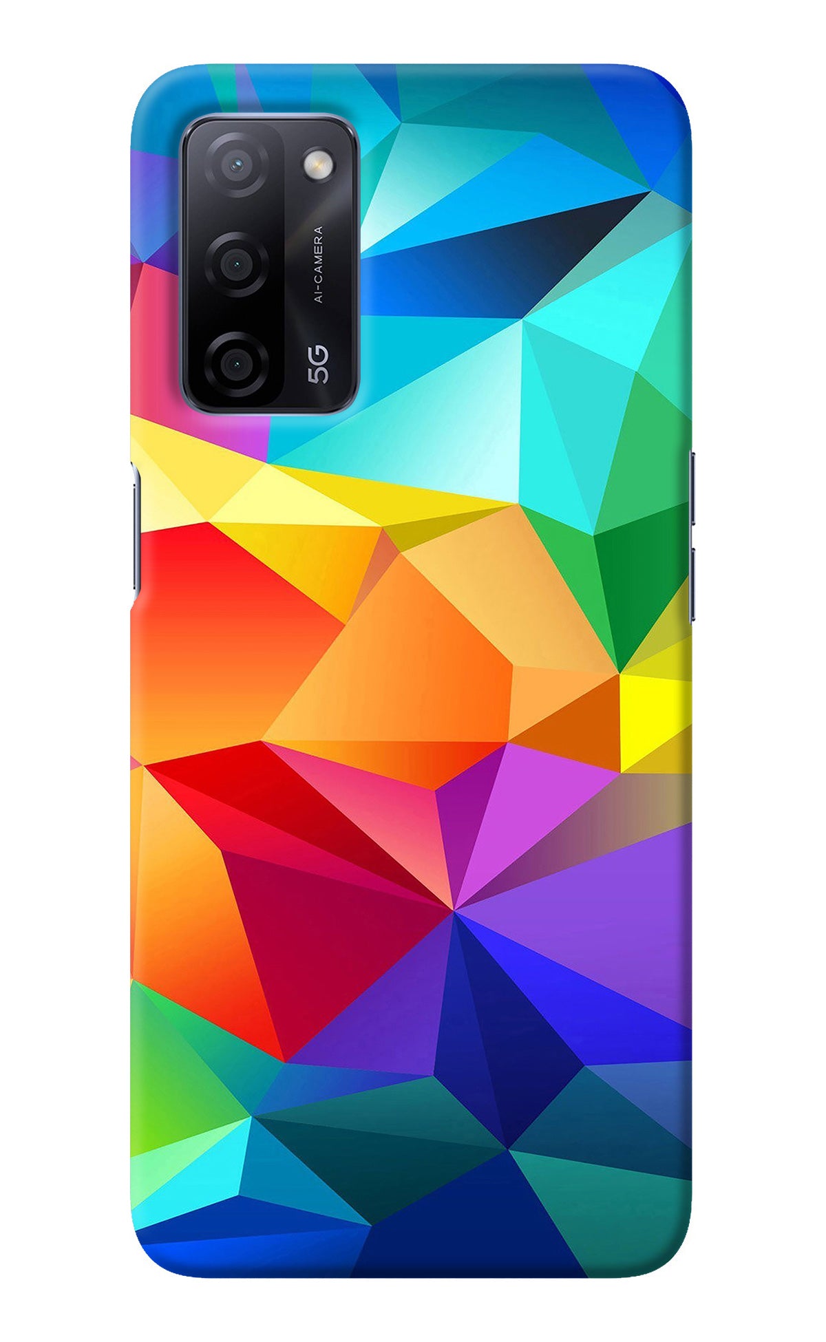 Abstract Pattern Oppo A53s 5G Back Cover