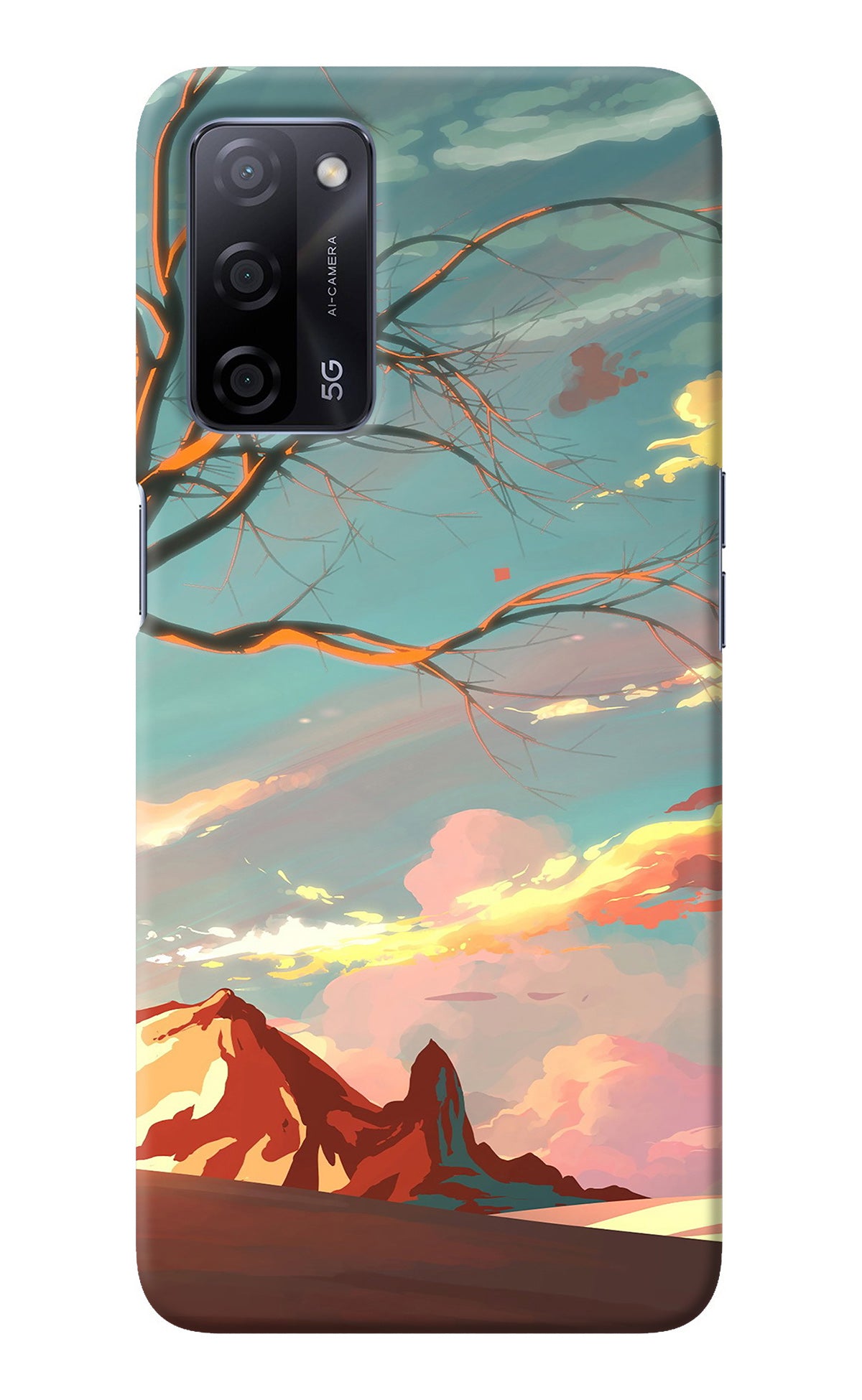Scenery Oppo A53s 5G Back Cover