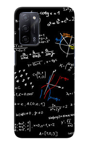 Mathematics Formula Oppo A53s 5G Back Cover