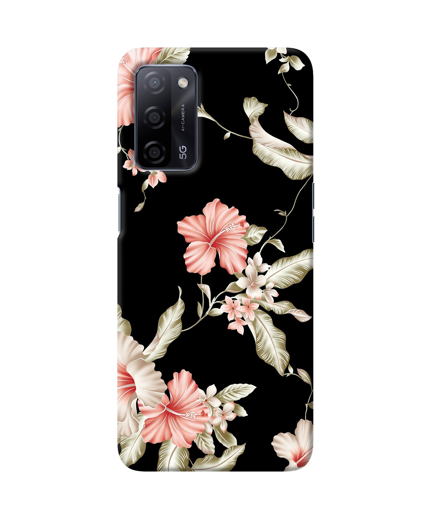 Flowers Oppo A53s 5G Back Cover