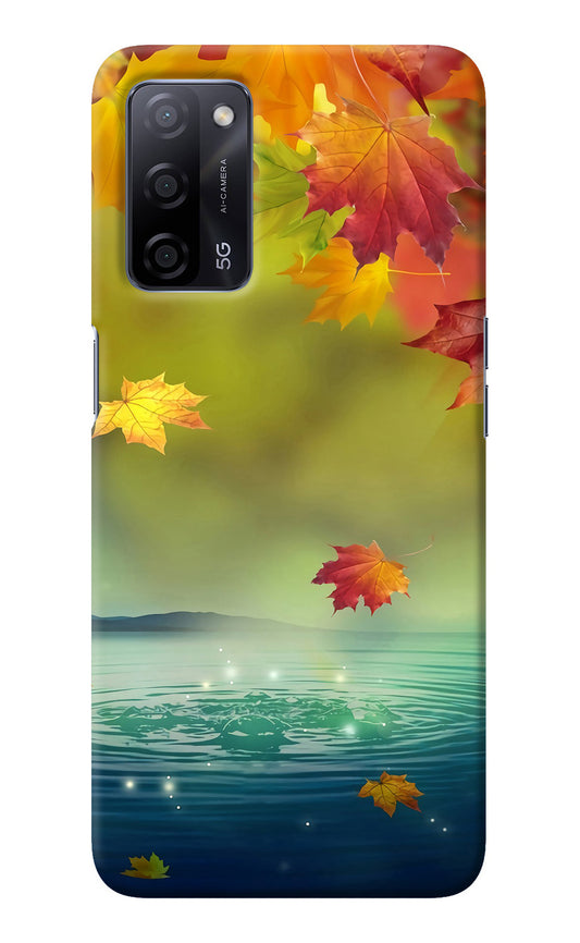 Flowers Oppo A53s 5G Back Cover