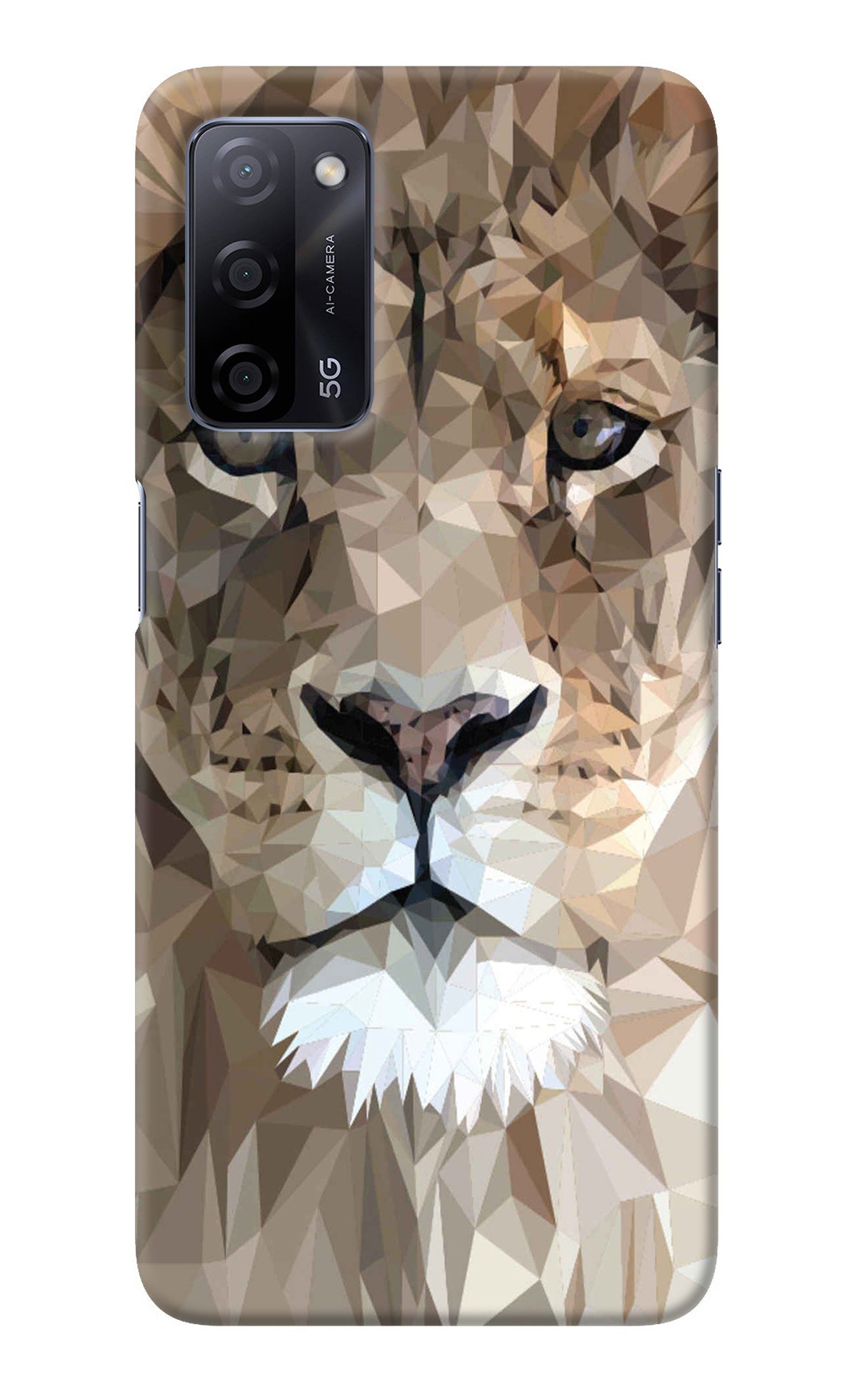 Lion Art Oppo A53s 5G Back Cover