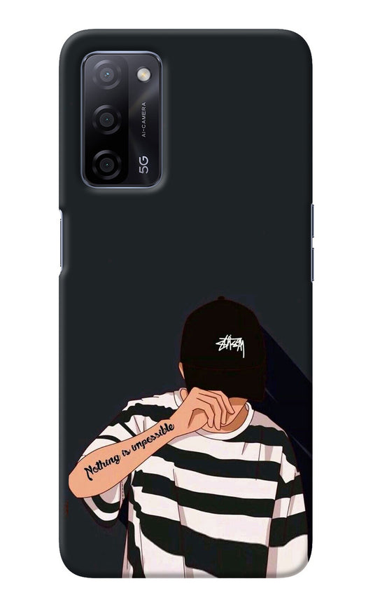 Aesthetic Boy Oppo A53s 5G Back Cover