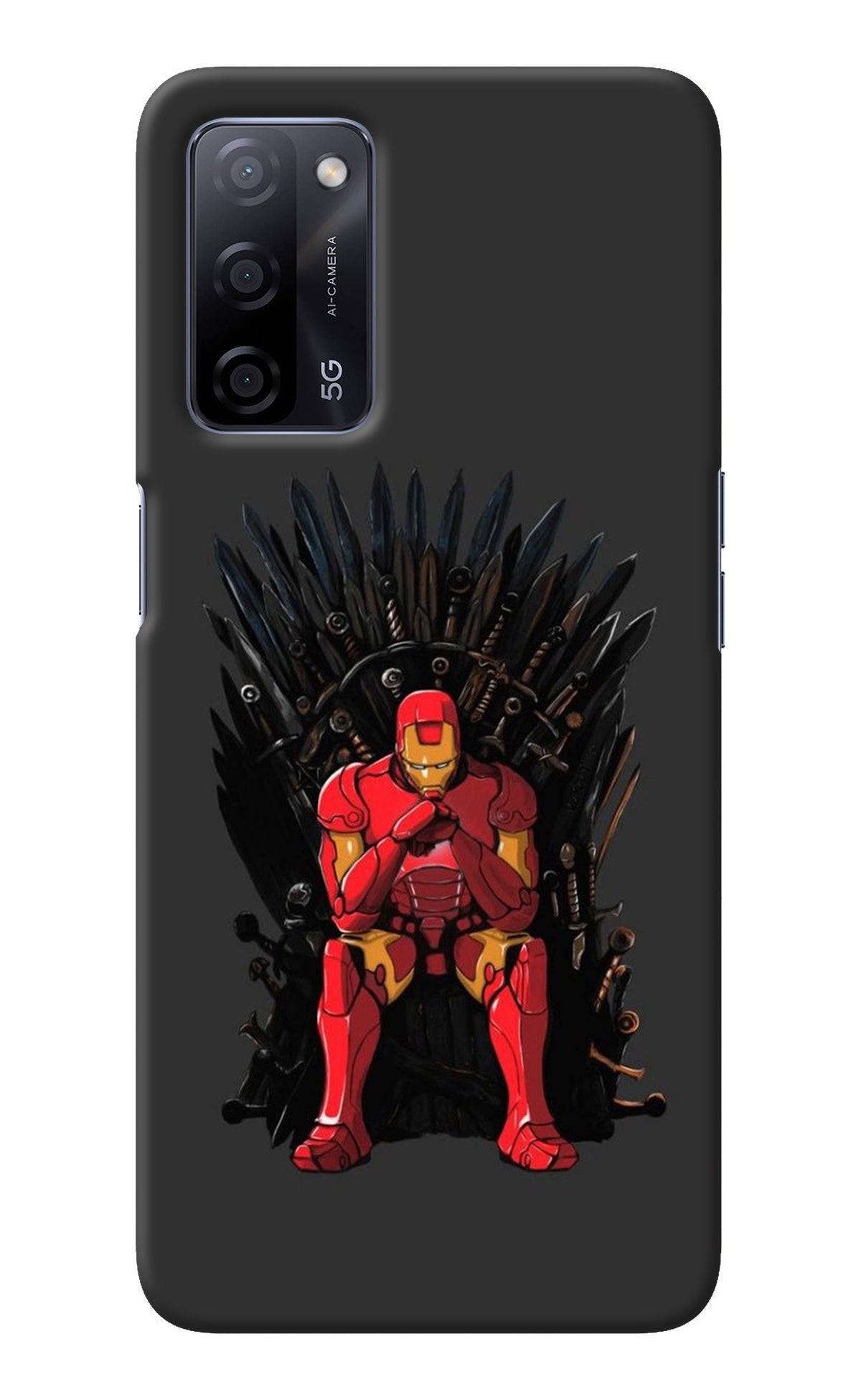 Ironman Throne Oppo A53s 5G Back Cover