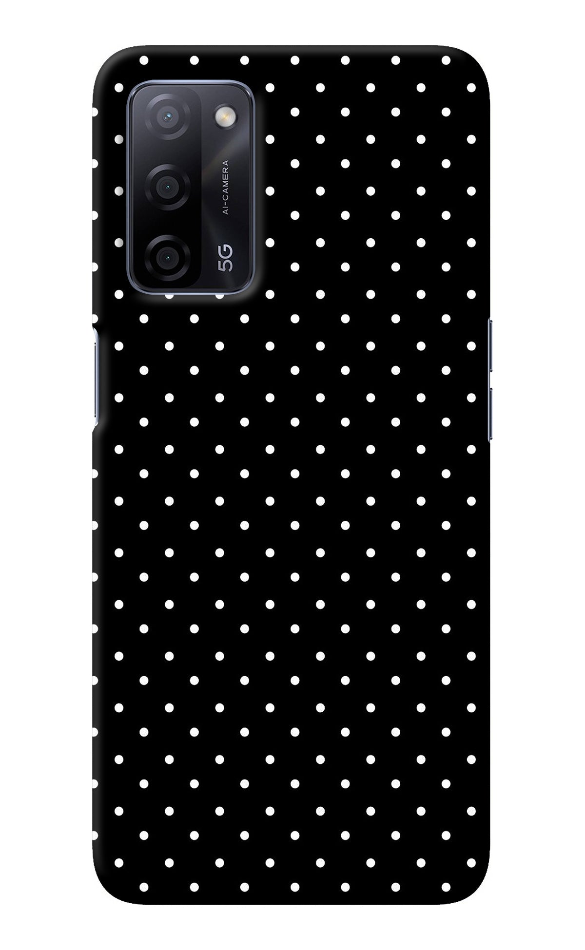 White Dots Oppo A53s 5G Back Cover