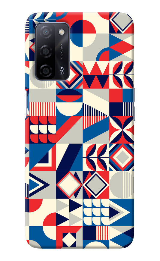 Colorful Pattern Oppo A53s 5G Back Cover