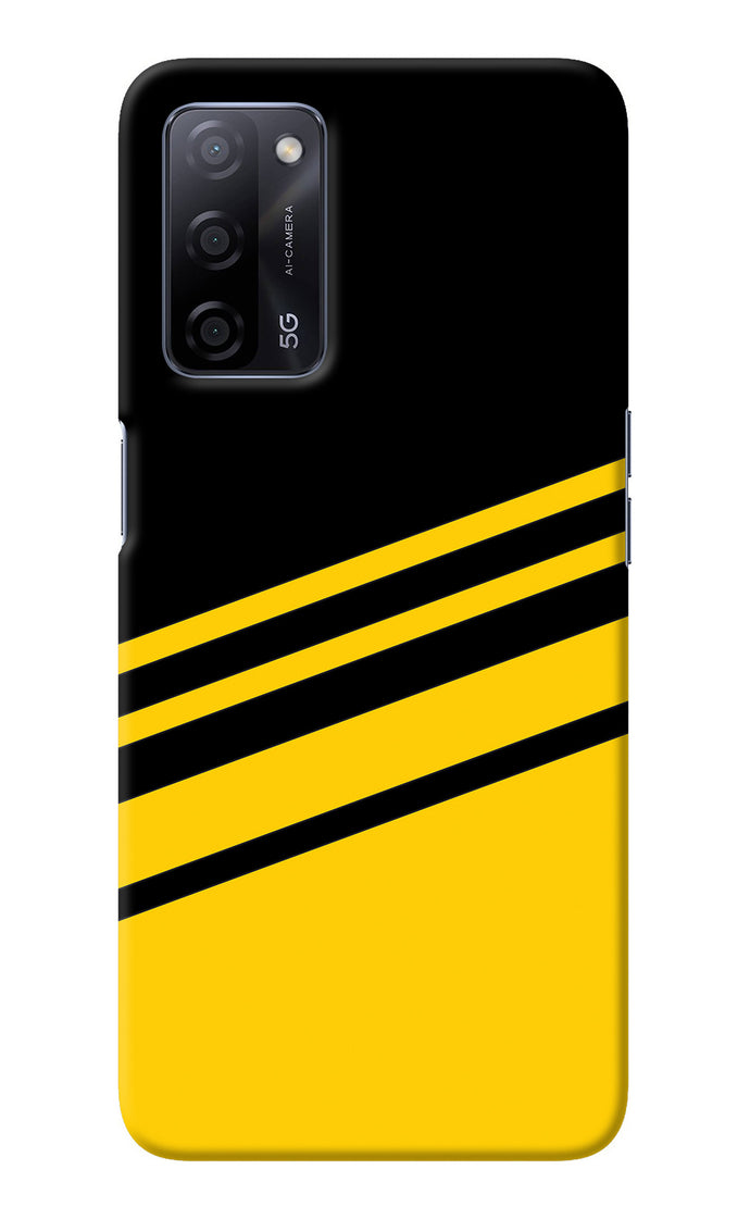 Yellow Shades Oppo A53s 5G Back Cover