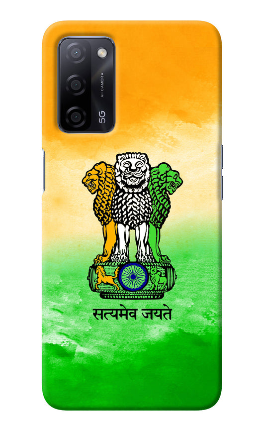 Satyamev Jayate Flag Oppo A53s 5G Back Cover