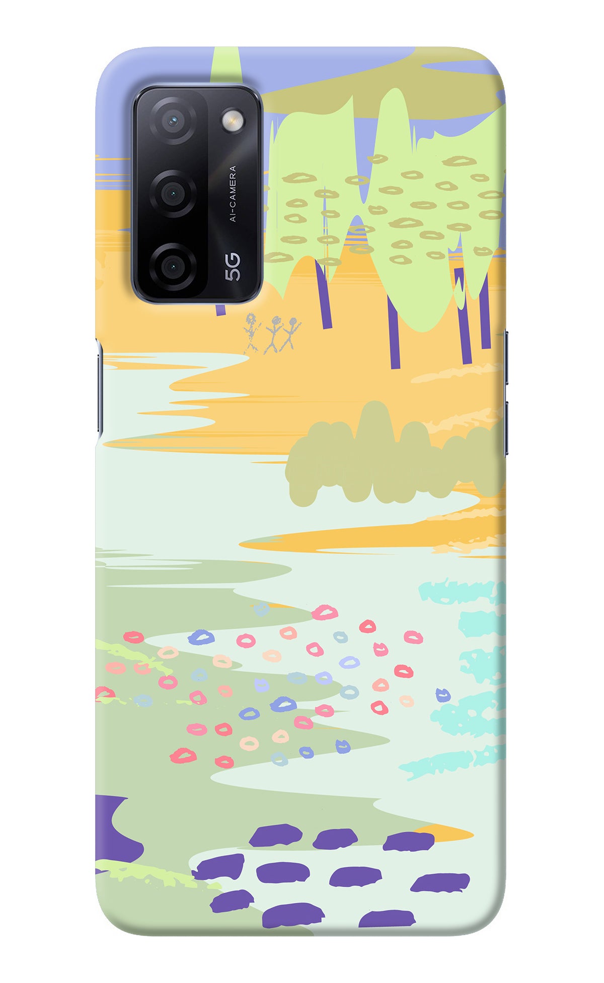 Scenery Oppo A53s 5G Back Cover