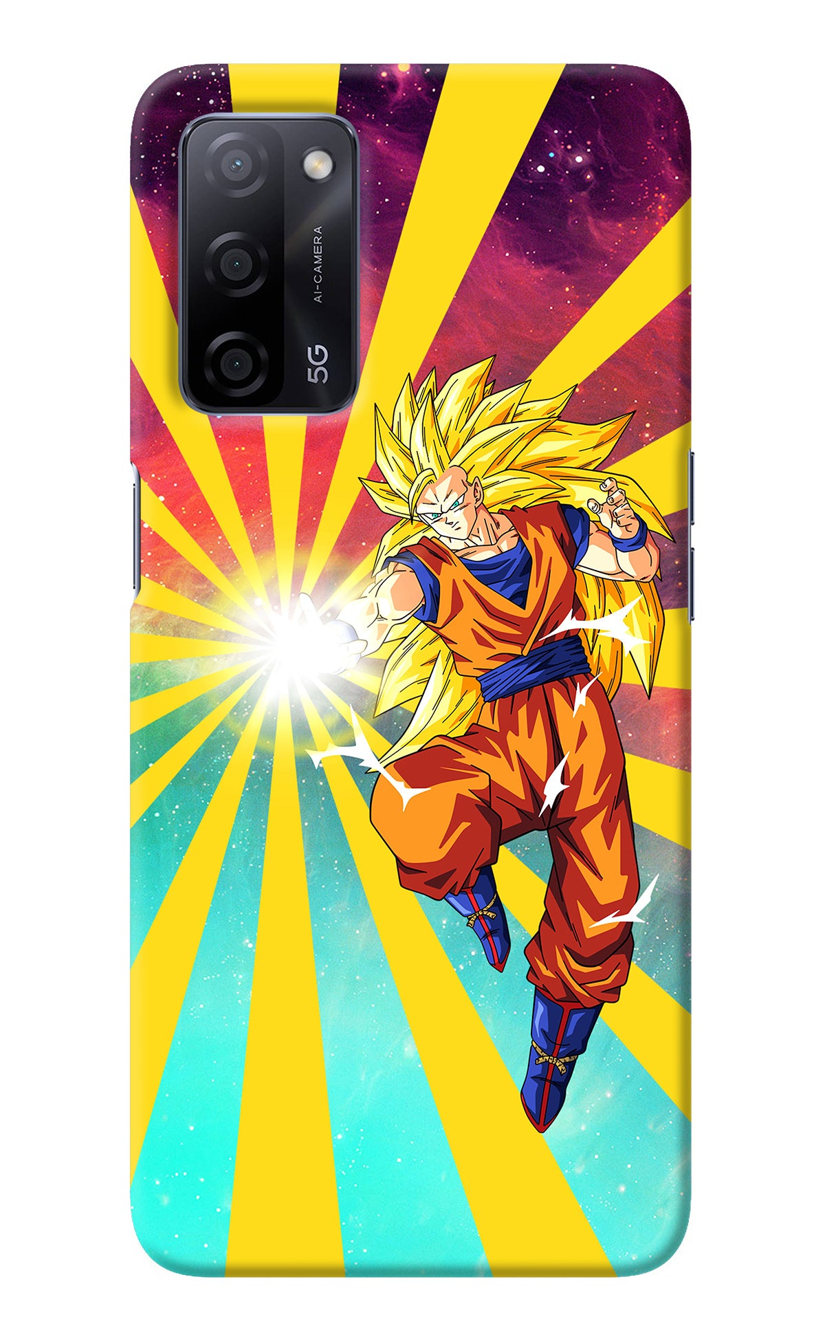 Goku Super Saiyan Oppo A53s 5G Back Cover