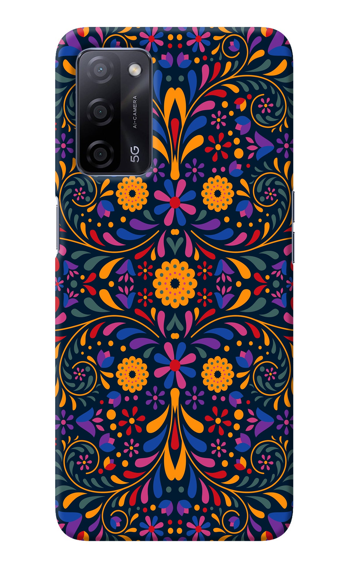 Mexican Art Oppo A53s 5G Back Cover