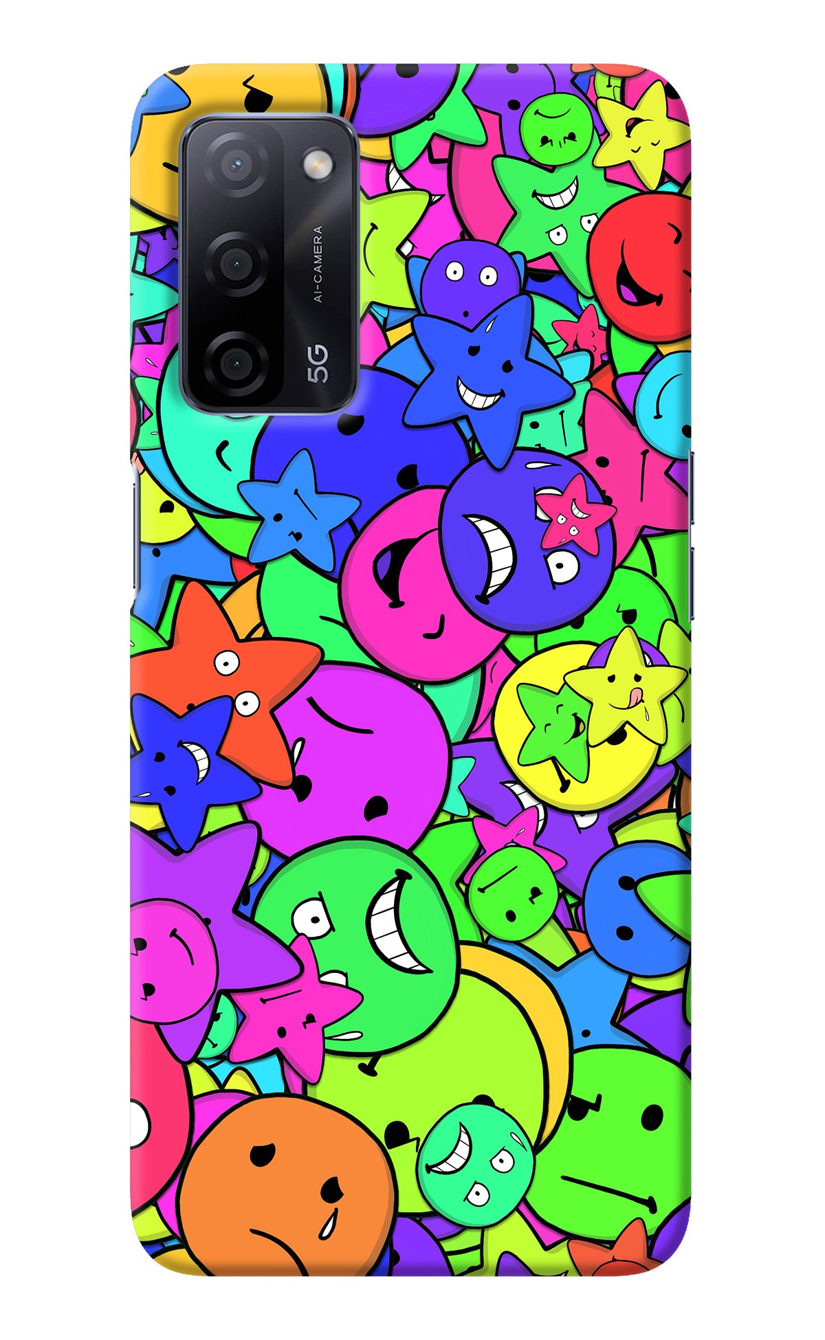 Fun Doodle Oppo A53s 5G Back Cover