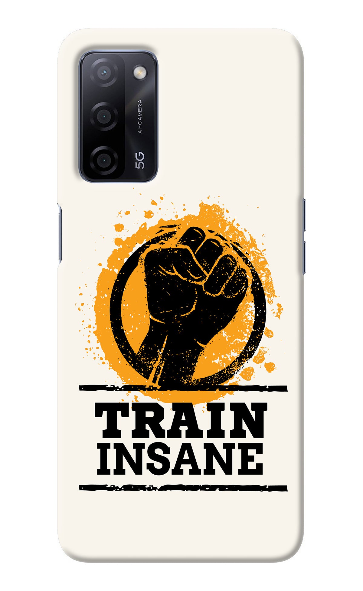 Train Insane Oppo A53s 5G Back Cover