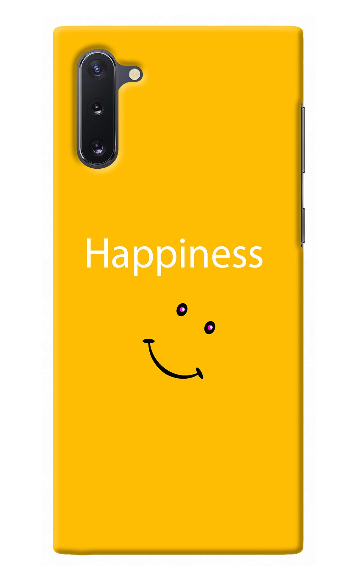 Happiness With Smiley Samsung Note 10 Back Cover